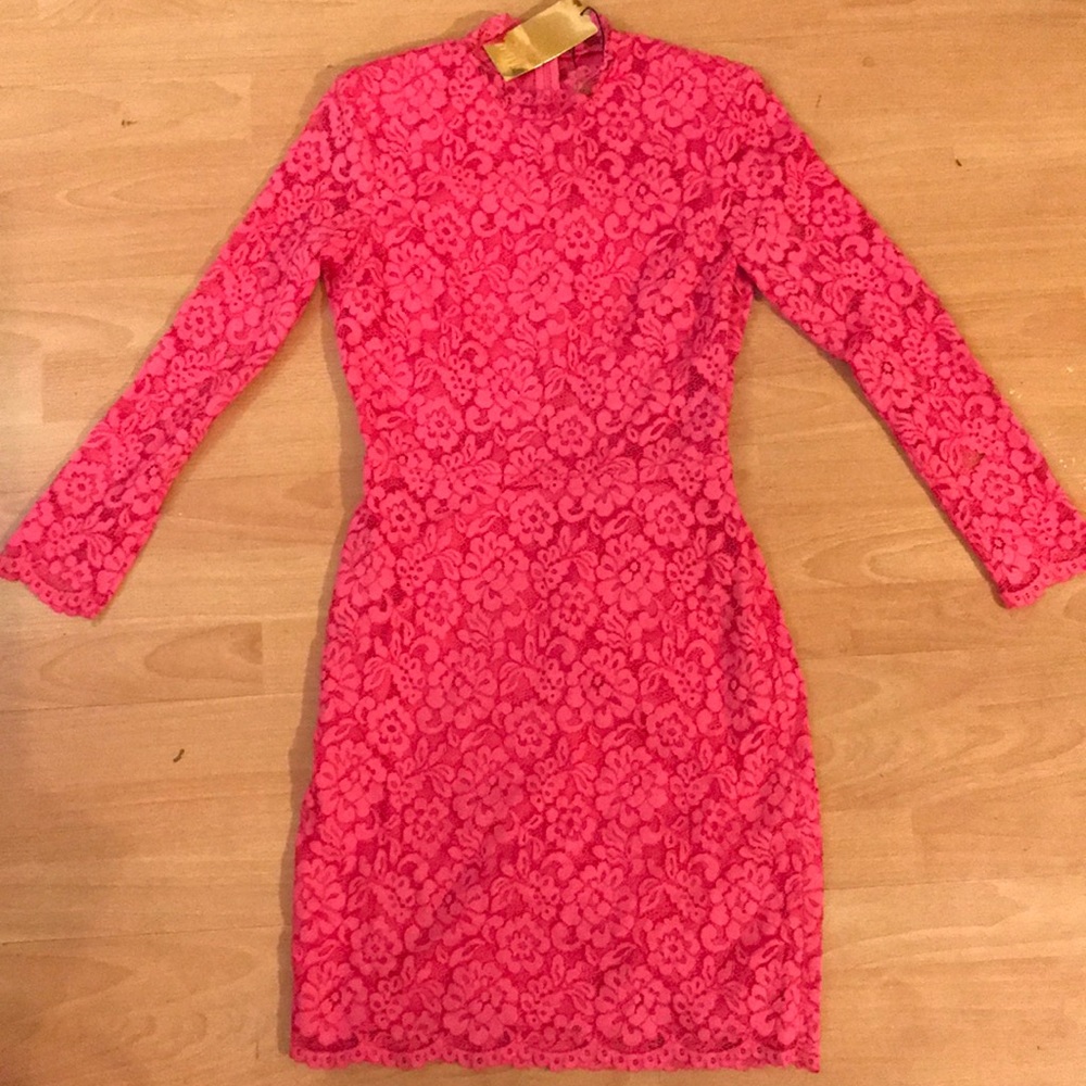 H&M Fitted Pink Lace STUNNER
